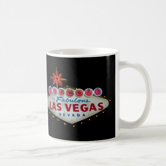 Welkom bij de Mok van Fabulous Las Vegas Nevada (Rechts)