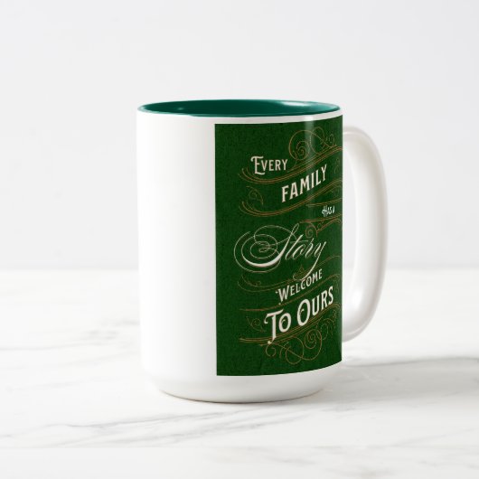 Welkom bij de mok van het gezin (Voorkant rechts)