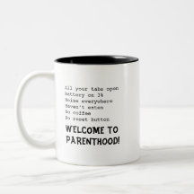 Welkom bij de Mok van Parenthood Coffee