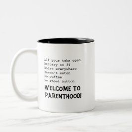 Welkom bij de Mok van Parenthood Coffee