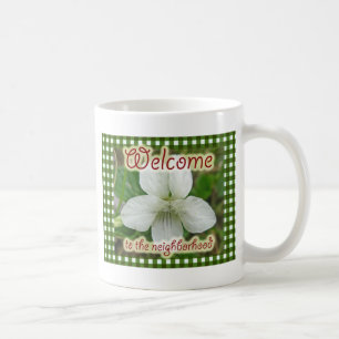 Welkom bij de Neighborhood White Violet Koffiemok