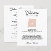 Welkom bij de NIEUWE MEXICO-brief en -route ALLE K (Voorkant / Achterkant)