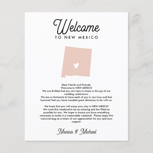 Welkom bij de NIEUWE MEXICO-brief en -route ALLE K (Voorkant)