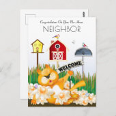 Welkom bij de nieuwe wijk Home Briefkaart (Voorkant / Achterkant)