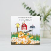 Welkom bij de nieuwe wijk Home Kaart (Staand voorkant)