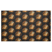 Welkom bij de Nightmare Halloween Pumpkin Graphic Stof (Fat Quarter)