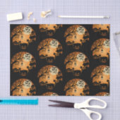 Welkom bij de Nightmare Halloween Pumpkin Graphic Tissuepapier (Craft)