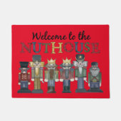 Welkom bij de Nut House Notenkraker deurmat (Voorkant)
