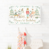 Welkom bij de Nutkraker Kerstmis op zaterdag Spandoek (Insitu)