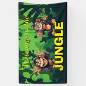 Welkom bij de oerwoud Banner (Verticaal)