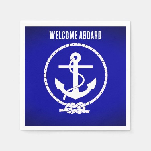 Welkom bij de papierpartij Napkins Servet (Voorkant)