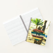 Welkom bij de Paradijs Beach Ocean Notitieboek (Binnen)