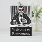 Welkom bij de pensioenkaart, de Funny-pensioenkaar (Staand voorkant)