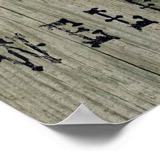 Welkom bij de Porch Poster (Hoek)