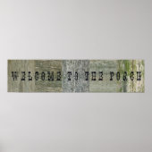 Welkom bij de Porch Poster (Voorkant)