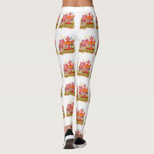 Welkom bij de provinciale beurs - carnaval leggings (Achterkant)