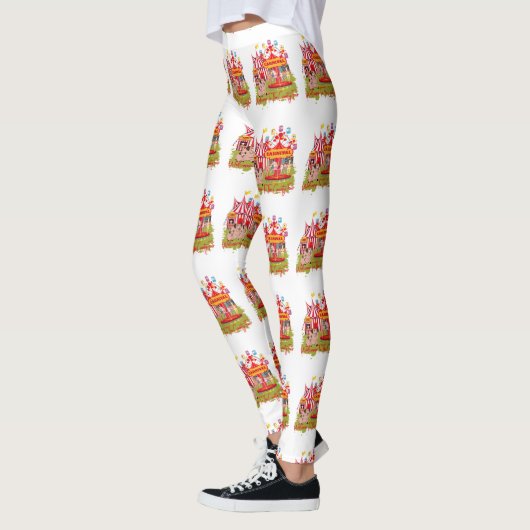Welkom bij de provinciale beurs - carnaval leggings (Links)