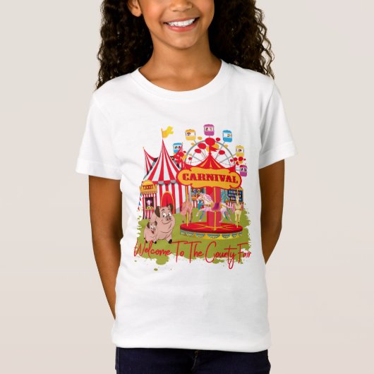 Welkom bij de provinciale beurs - carnaval t-shirt (Voorkant)