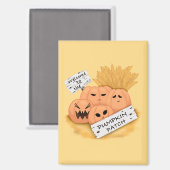 Welkom bij de Pumpkin Patch Magnet (Voorkant / Achterkant)