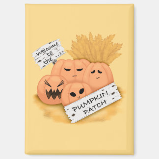 Welkom bij de Pumpkin Patch Magnet