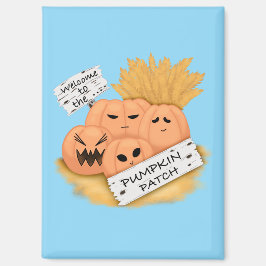 Welkom bij de Pumpkin Patch Magnet