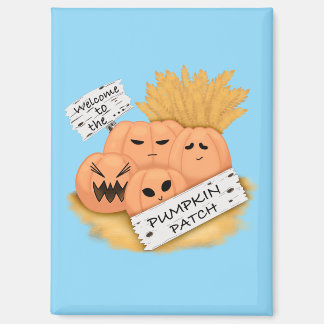 Welkom bij de Pumpkin Patch Magnet