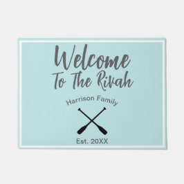 Welkom bij de Rivah aangepaste familienaam Deurmat