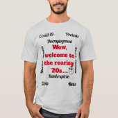 Welkom bij de Roaring '20s Novelty Light T-Shirt (Voorkant)
