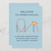 WELKOM BIJ DE ROLLER ONDERZETTER RIT VAN HET OUDER FEESTDAGENKAART (Voorkant / Achterkant)