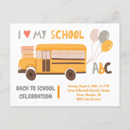 Welkom bij de schoolpicknick feestdagenkaart