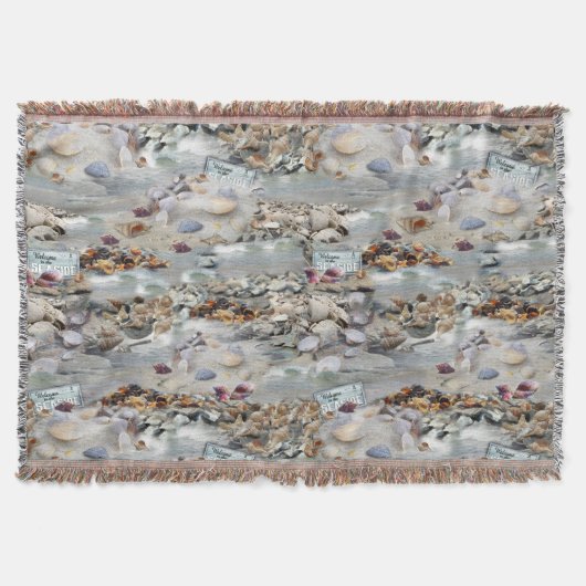 Welkom bij de Seaside Deken (Voorkant)