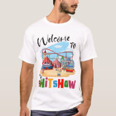 Welkom bij de ShitShow, Ringmaster van de Shitsho T-shirt (Voorkant)