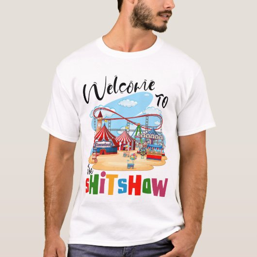 Welkom bij de ShitShow, Ringmaster van de Shitsho T-shirt (Voorkant)