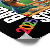 Welkom bij de Sticker van 2025 Poster (Hoek)