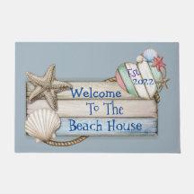 Welkom Bij De Strandhuis Deurmat
