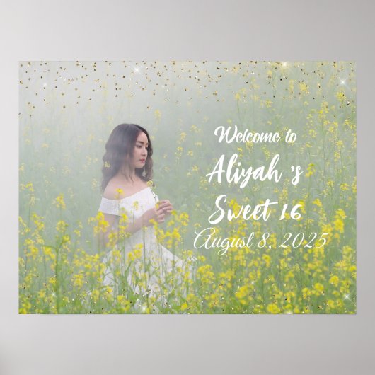 Welkom bij de Sweet 16 Celebration Poster (Voorkant)