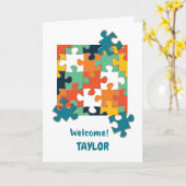 Welkom bij de Team Puzzel Kaart (Gele Bloem)