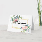 Welkom bij de teamkaart kaart (Voorkant)