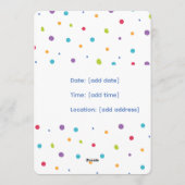 Welkom bij de uitnodiging voor de Pannenkoekenpart (Achterkant)