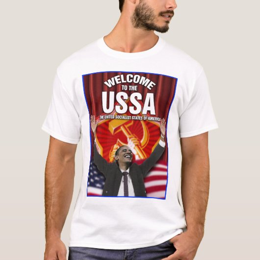 Welkom bij de USSA T-shirt (Voorkant)