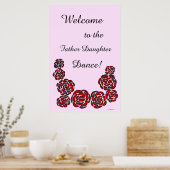 Welkom bij de vader Daughter Dance! Poster (Keuken)