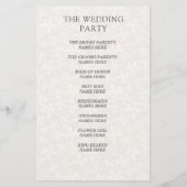 Welkom bij de Waterverf Blindenroze bruiloft (Achterkant)