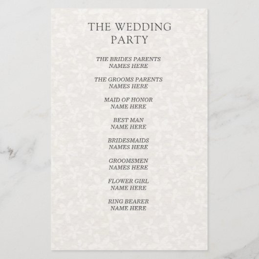 Welkom bij de Waterverf Blindenroze bruiloft (Achterkant)