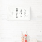 Welkom bij de Wedding Vinyl Signage Spandoek (Insitu)