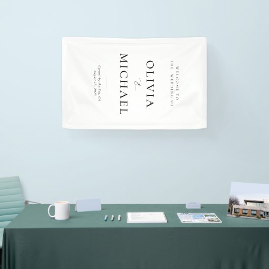 Welkom bij de Wedding Vinyl Signage Spandoek (Beurs)