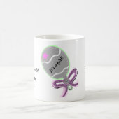 Welkom bij de Wereld Baby Meisje Rattle Customize Koffiemok (Center)