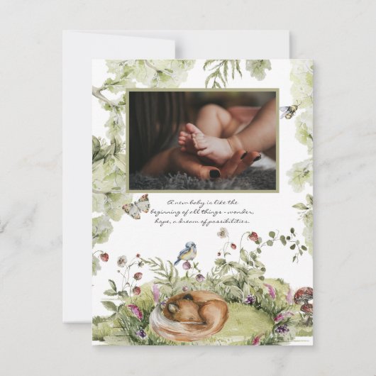 Welkom bij de Wereld | Geboorte in het bos (Achterkant)