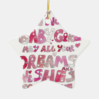 Welkom bij de wereld van het kindermeisje keramisch ornament