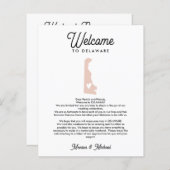 Welkom bij DELAWARE Letter & Itinerary ELKE KLEUR (Voorkant / Achterkant)