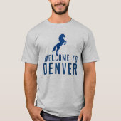Welkom bij Denver - Demon Horse T-Shirt (Voorkant)